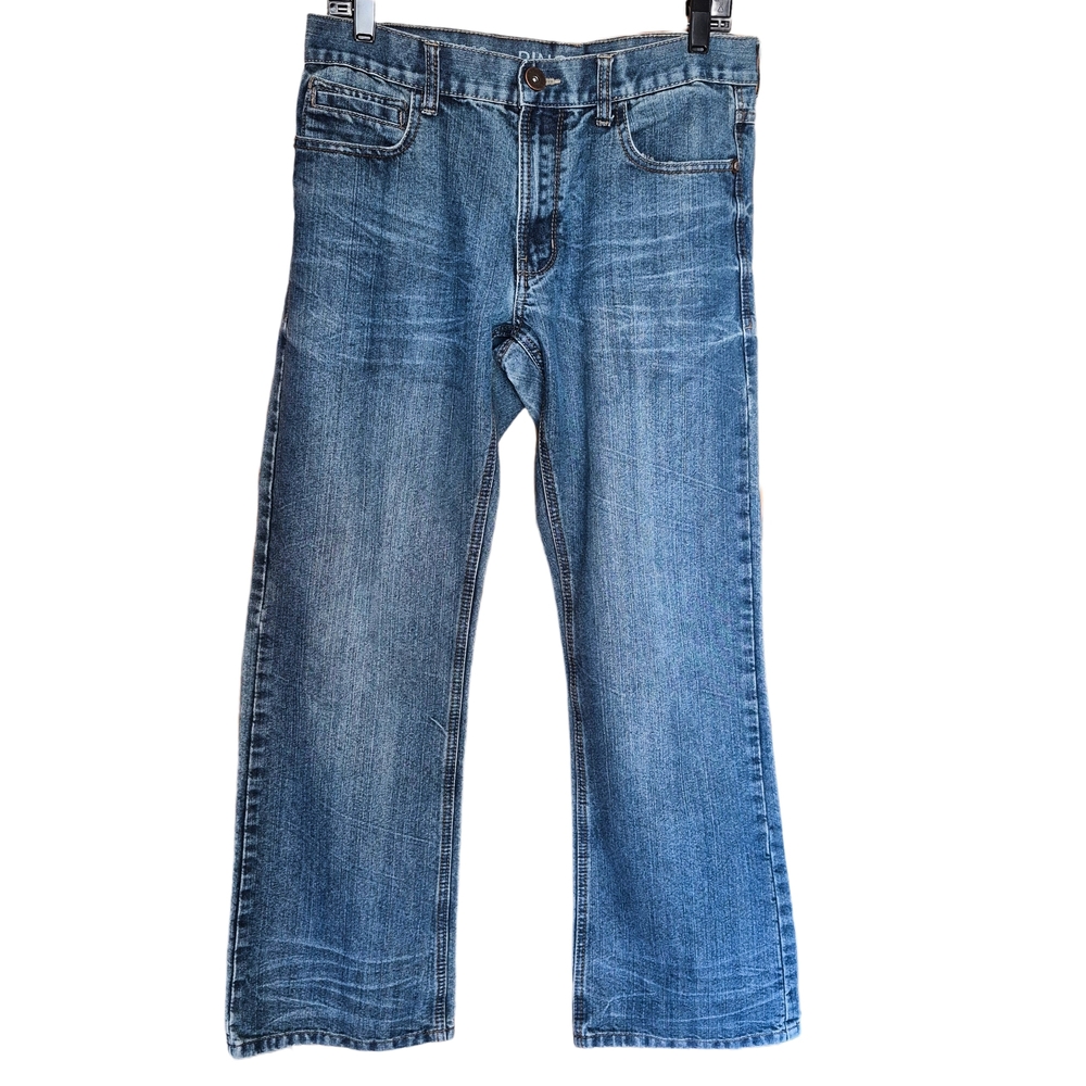 Ring of Fire Boot Cut Jeans 32x30 Y2K Medium Wash Denim